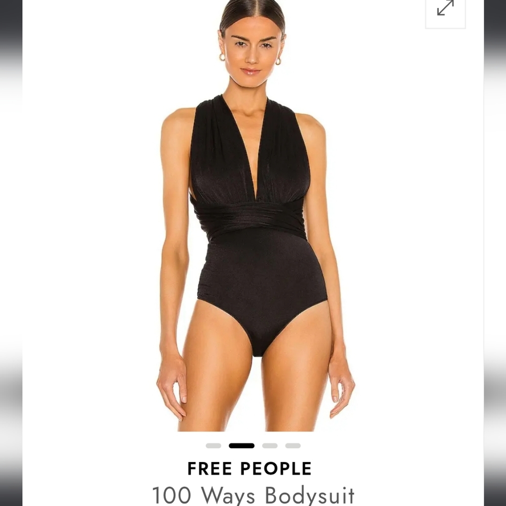 NWT FREE People 100 Ways Bodysuit
